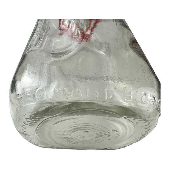 Vintage Universal M.B.S, Inc Gallon Glass Jug With Red Handle VGVC Number 25  76 - Picture 7 of 12